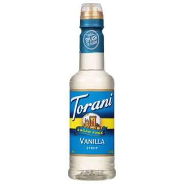 Torani Sugar Free Vanilla Flavoring Syrup, 12.7 oz