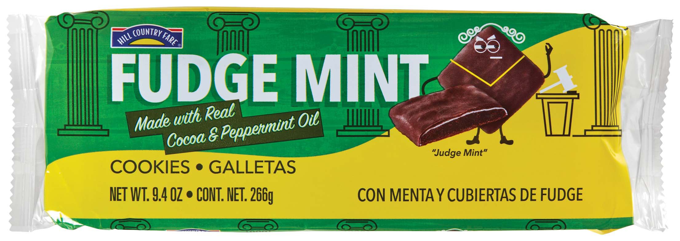 Hill Country Fare Fudge Mint Cookies - Shop Cookies at H-E-B