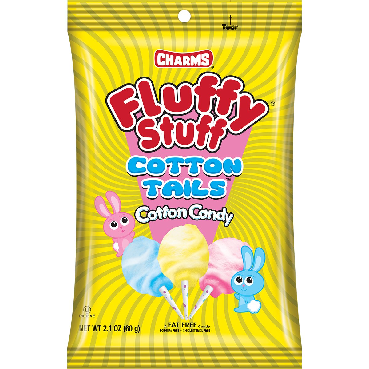 Charms Fluffy Stuff Cotton Tails Candy - Shop Candy at H-E-B