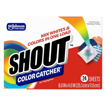Shout Color Catcher Dye-Trapping Sheets, 24 ct