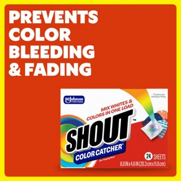 Shout Color Catcher Dye-Trapping Sheets, 24 ct