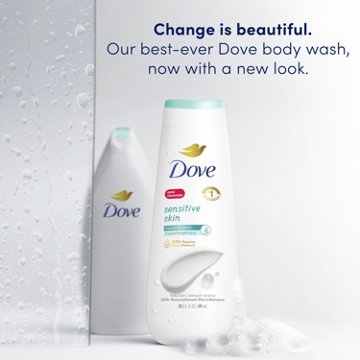 Dove Sensitive Skin Body Wash, 20 oz
