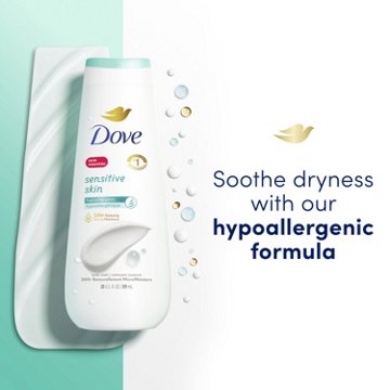 Dove Sensitive Skin Body Wash, 20 oz