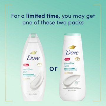 Dove Sensitive Skin Body Wash, 20 oz