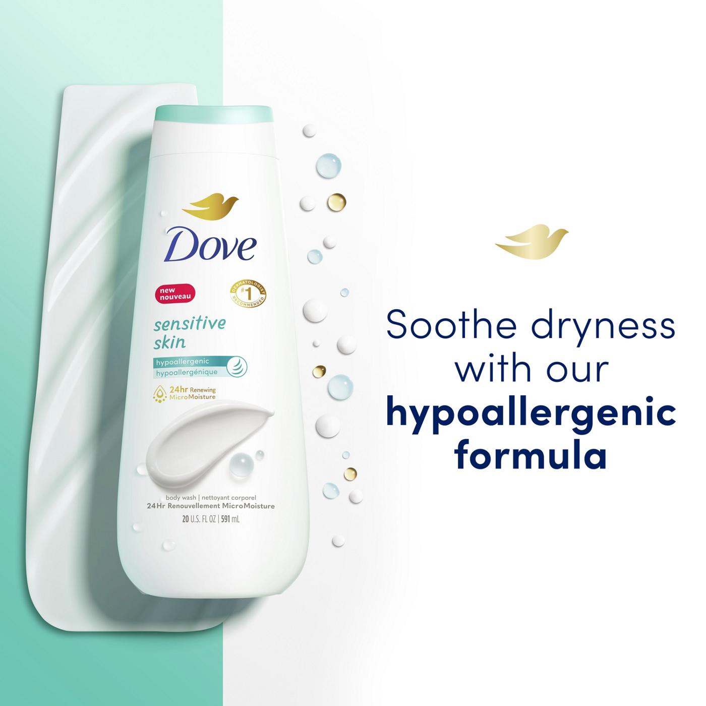 Dove Sensitive Skin Body Wash; image 8 of 8