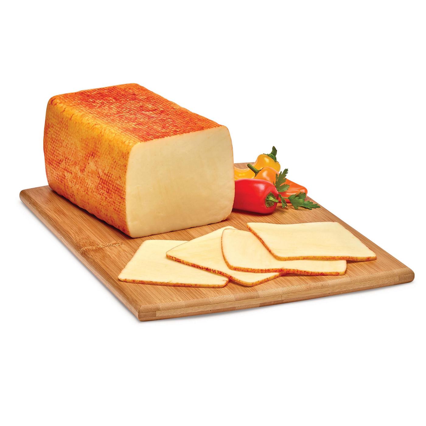 H-E-B Deli Muenster Cheese, Custom Sliced; image 1 of 2