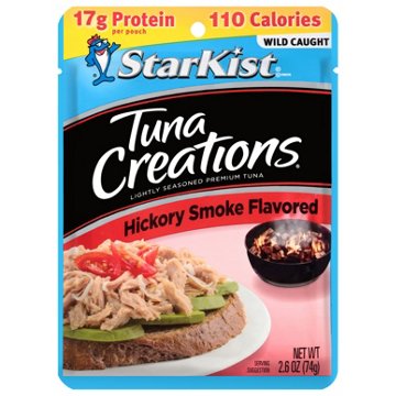 StarKist Tuna Creations Hickory Smoked Tuna Pouch, 2.6 oz