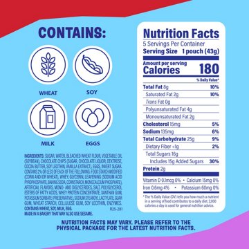 Entenmann's Little Bites Chocolatey Chip Mini Muffins Snack Packs, 5 ct