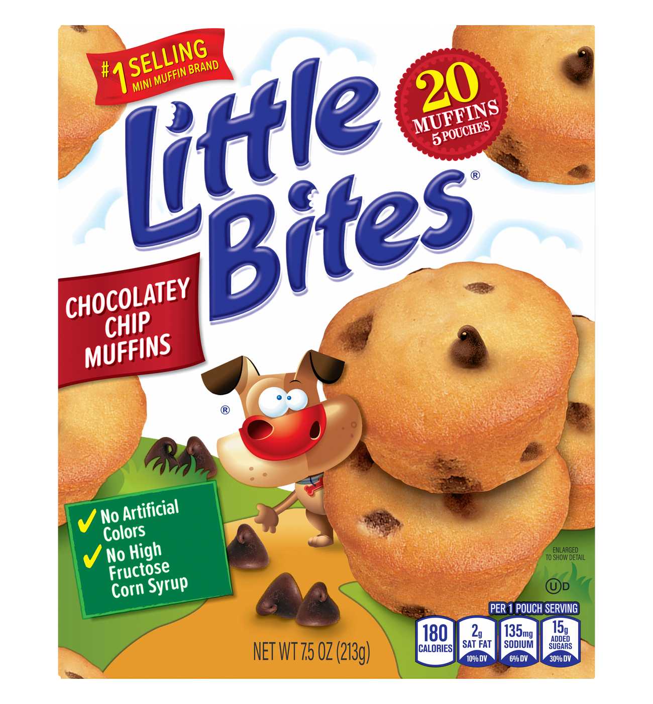 Entenmann's Little Bites Chocolatey Chip Mini Muffins Snack Packs; image 3 of 8