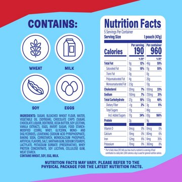 Entenmann's Little Bites Chocolatey Chip Mini Muffins Snack Packs, 5 ct