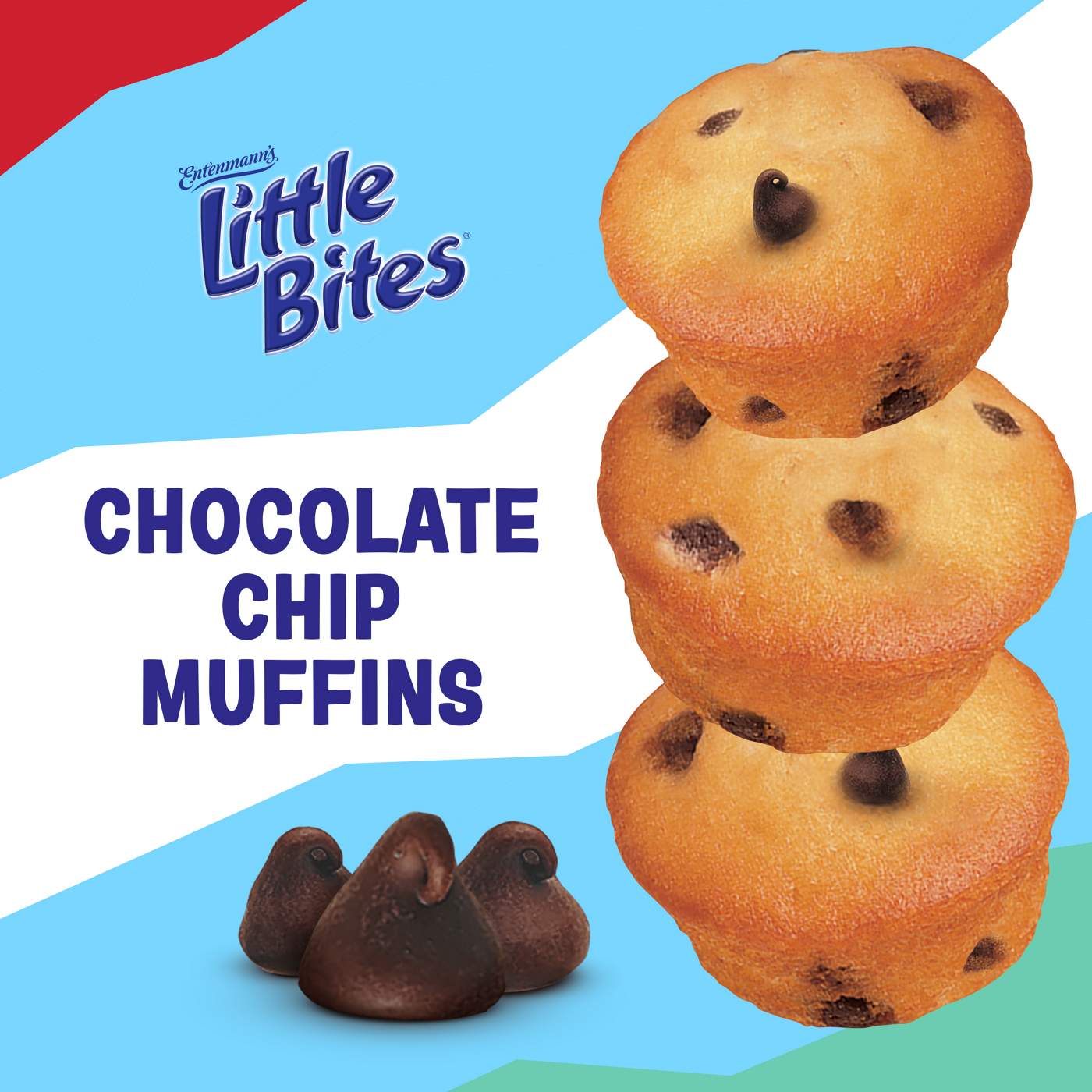 Entenmann's Little Bites Chocolatey Chip Mini Muffins Snack Packs; image 6 of 8