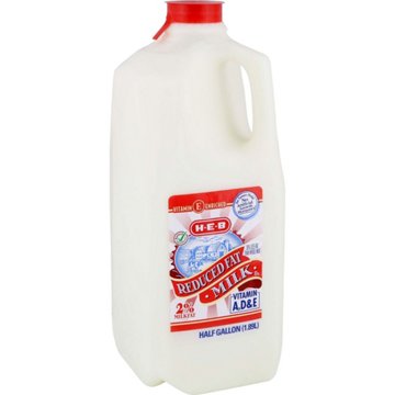 H-E-B Reduced Fat 2% Milk