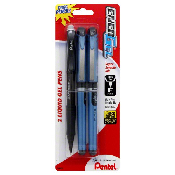 Pentech Energel Liquid Gel Pens And Pencil Shop School Office Supplies At H E B