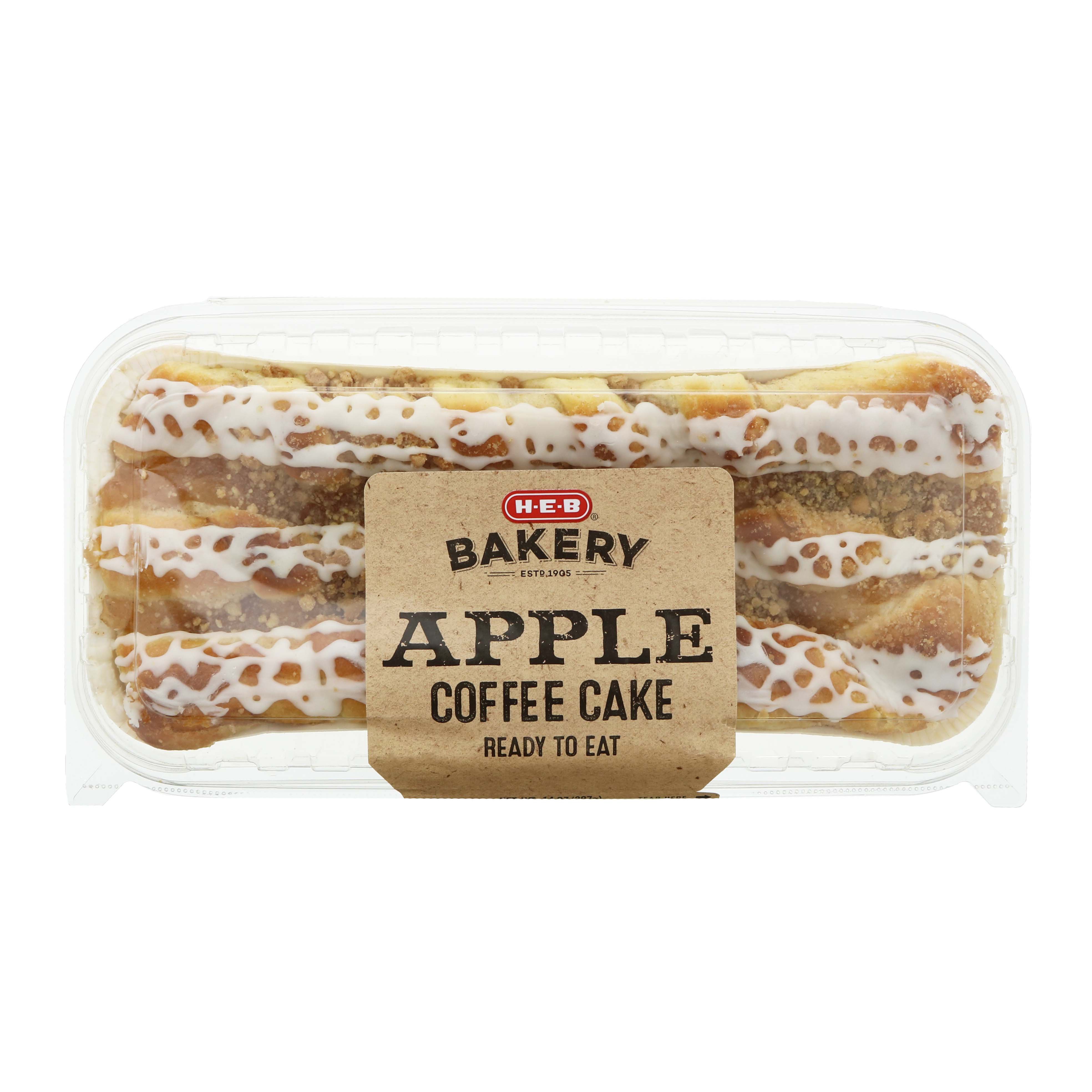 H-E-B Bakery Apple Coffee Cake - Shop Sweet Rolls & Scones At H-E-B