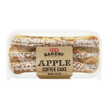 H-E-B Bakery Apple Coffee Cake, 14 oz