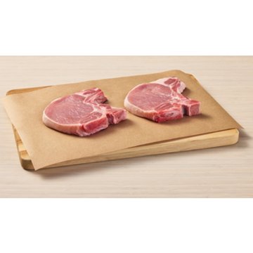 H-E-B Bone-in Center Loin Pork Chops, Thick Cut, Avg. 1.34 lbs
