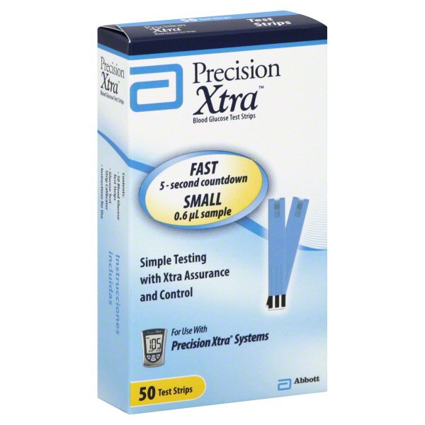 Precision Xtra Blood Glucose Test Strips Shop at HEB