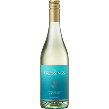 The Crossings Sauvignon Blanc New Zealand White Wine, 750 mL