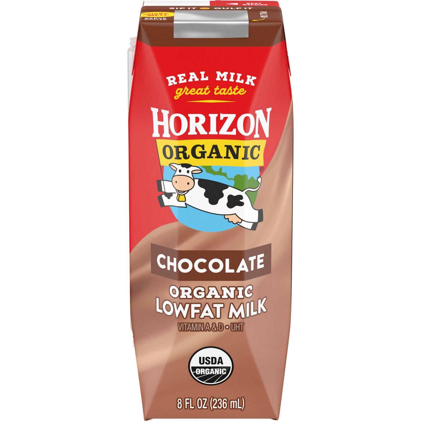Horizon Organic 1% Lowfat Chocolate Milk; image 1 of 5