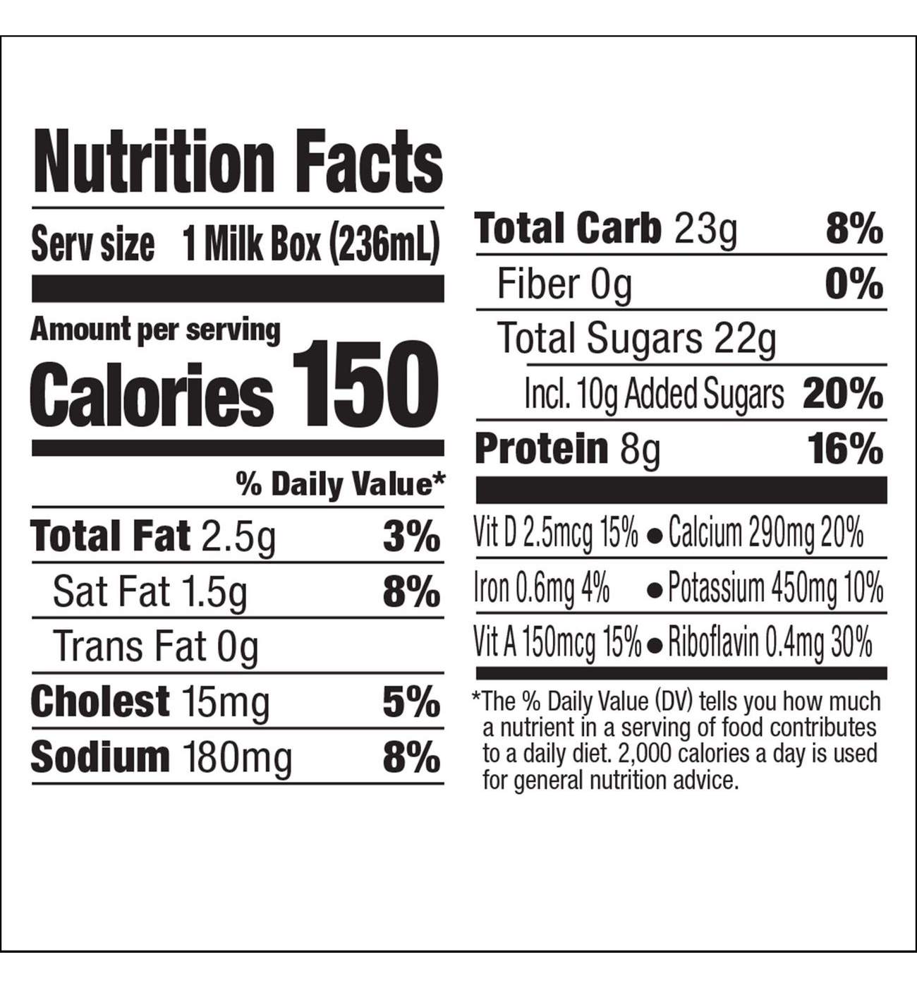Horizon Organic 1% Lowfat Chocolate Milk; image 7 of 7