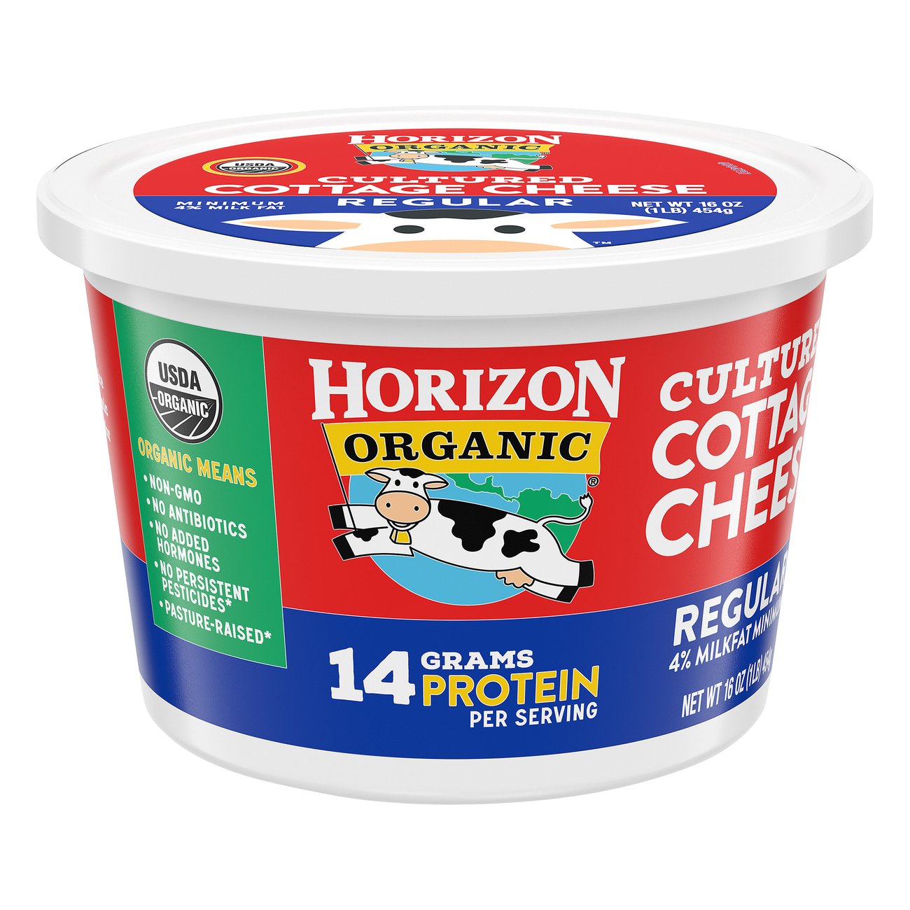 Horizon Organic Small Curd Cottage Cheese - Shop Cottage Cheese At H-E-B