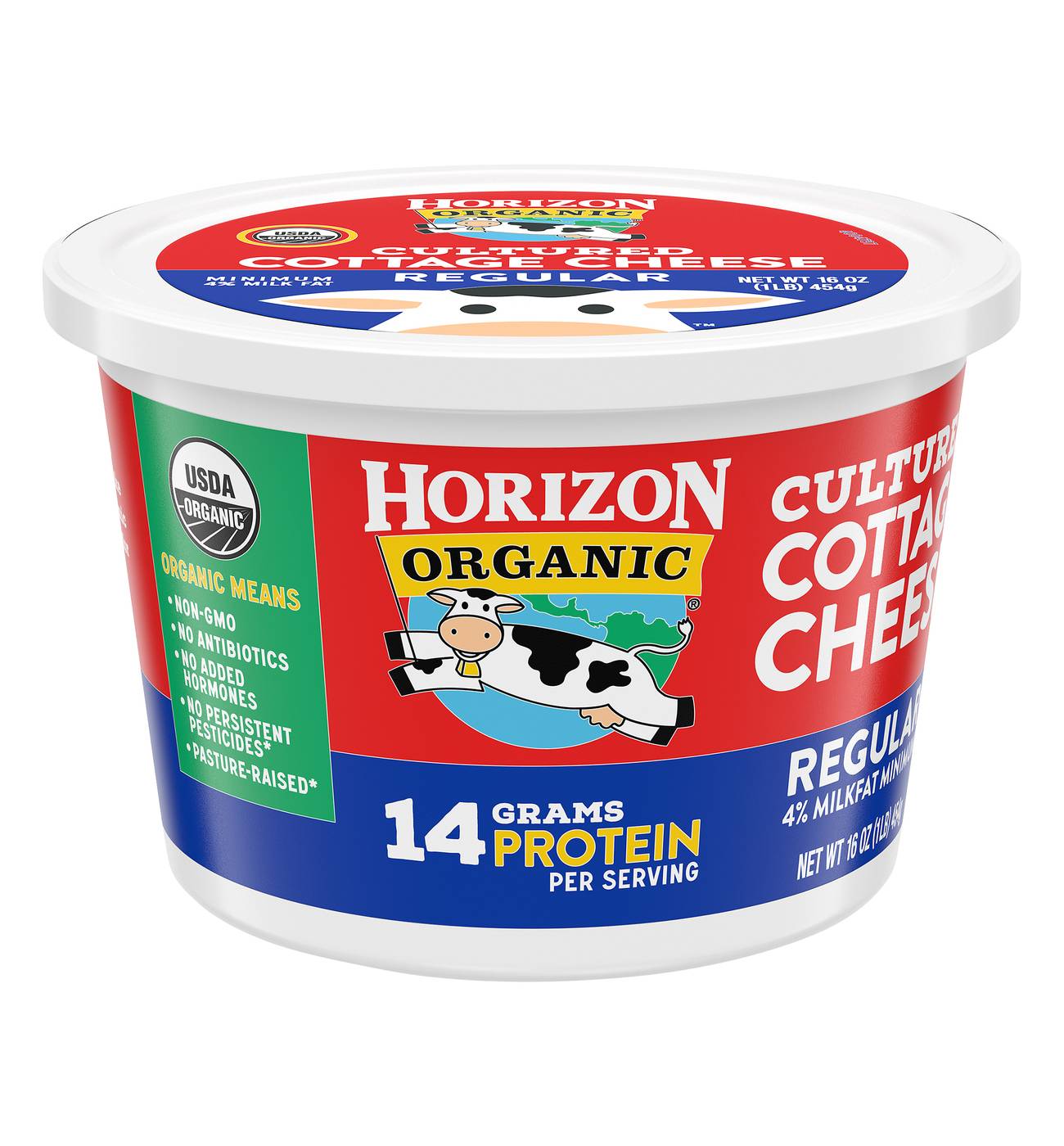 Horizon Organic Regular Cottage Cheese; image 1 of 8