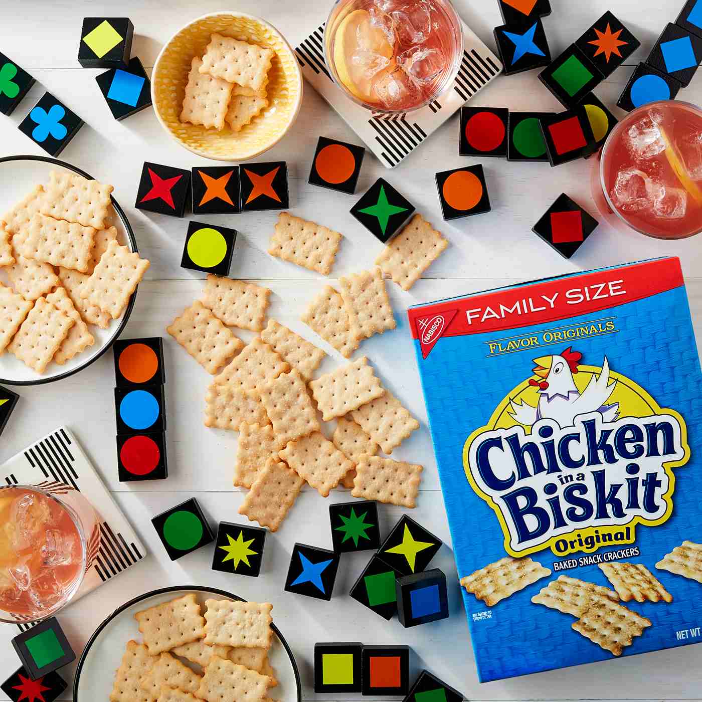 Chicken In A Biskit Original Baked Snack Crackers Family Size; image 5 of 10