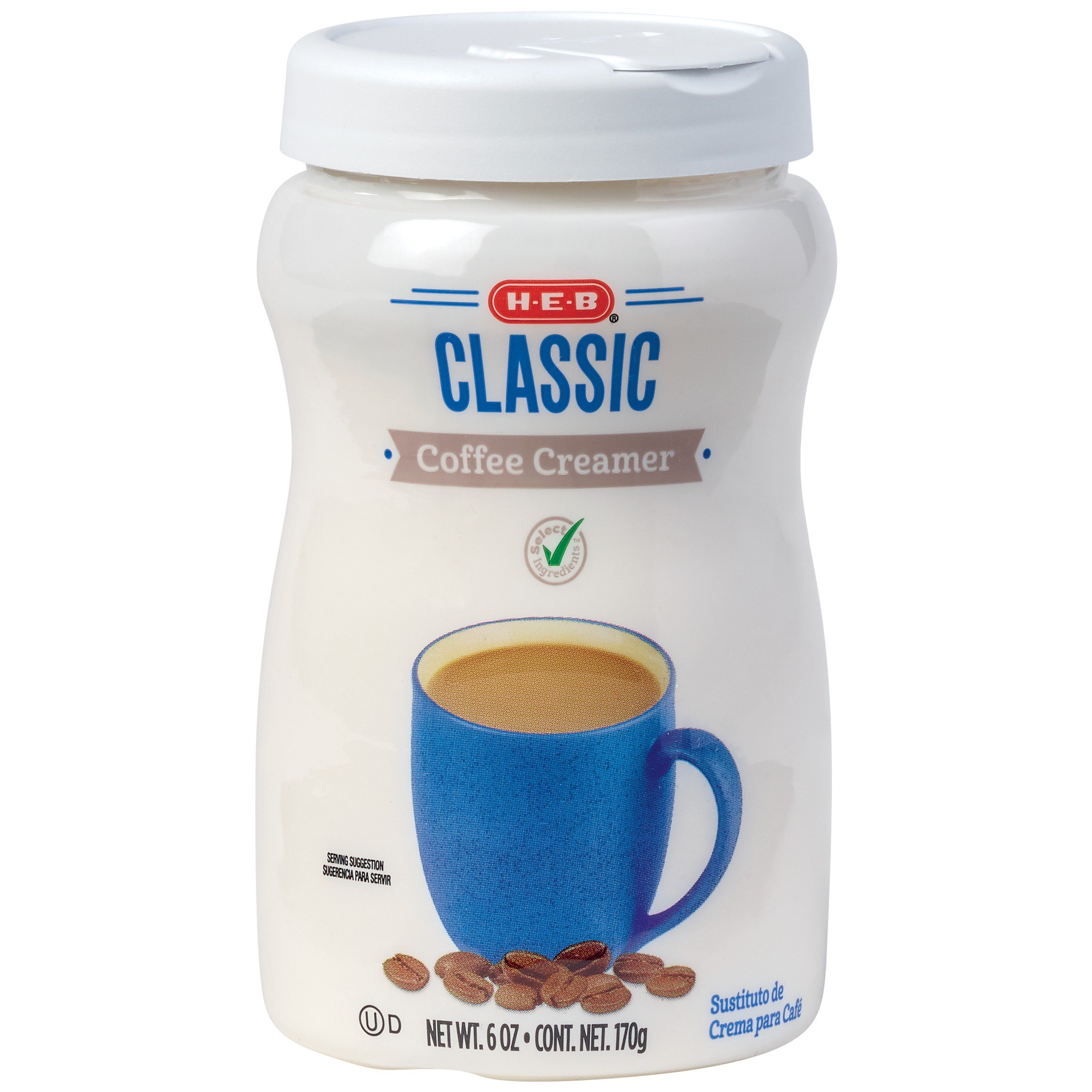HEB Select Ingredients Classic Powdered Coffee Creamer Shop Coffee