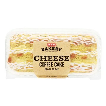 H-E-B Bakery Cheese Coffee Cake, 14 oz