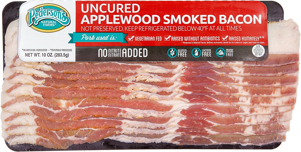 Pederson's Uncured Applewood Smoked Bacon - Shop Bacon At H-E-B