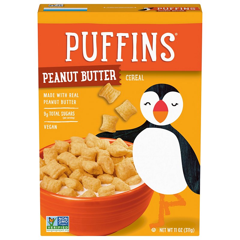 Nod routine sound Barbara's Peanut Butter Puffins Cereal - Shop Cereal & Breakfast at H-E-B