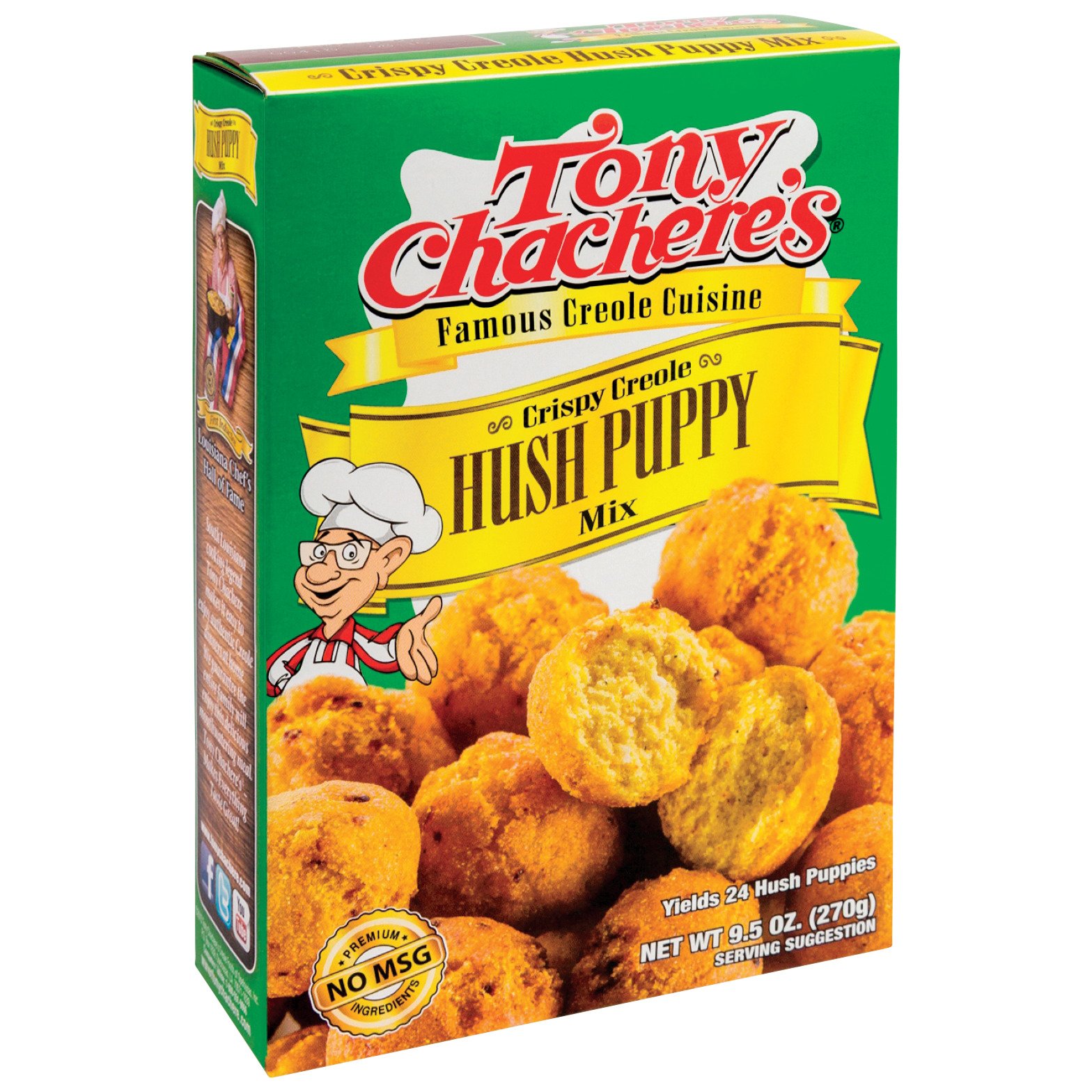 Proportional At dræbe Pine Tony Chachere's Crispy Creole Hush Puppy Mix - Shop Baking Ingredients at  H-E-B