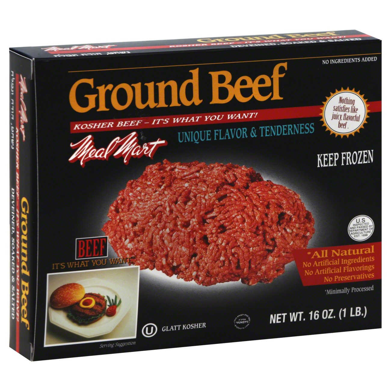 Meal Mart Ground Beef - Shop Beef & Veal at H-E-B