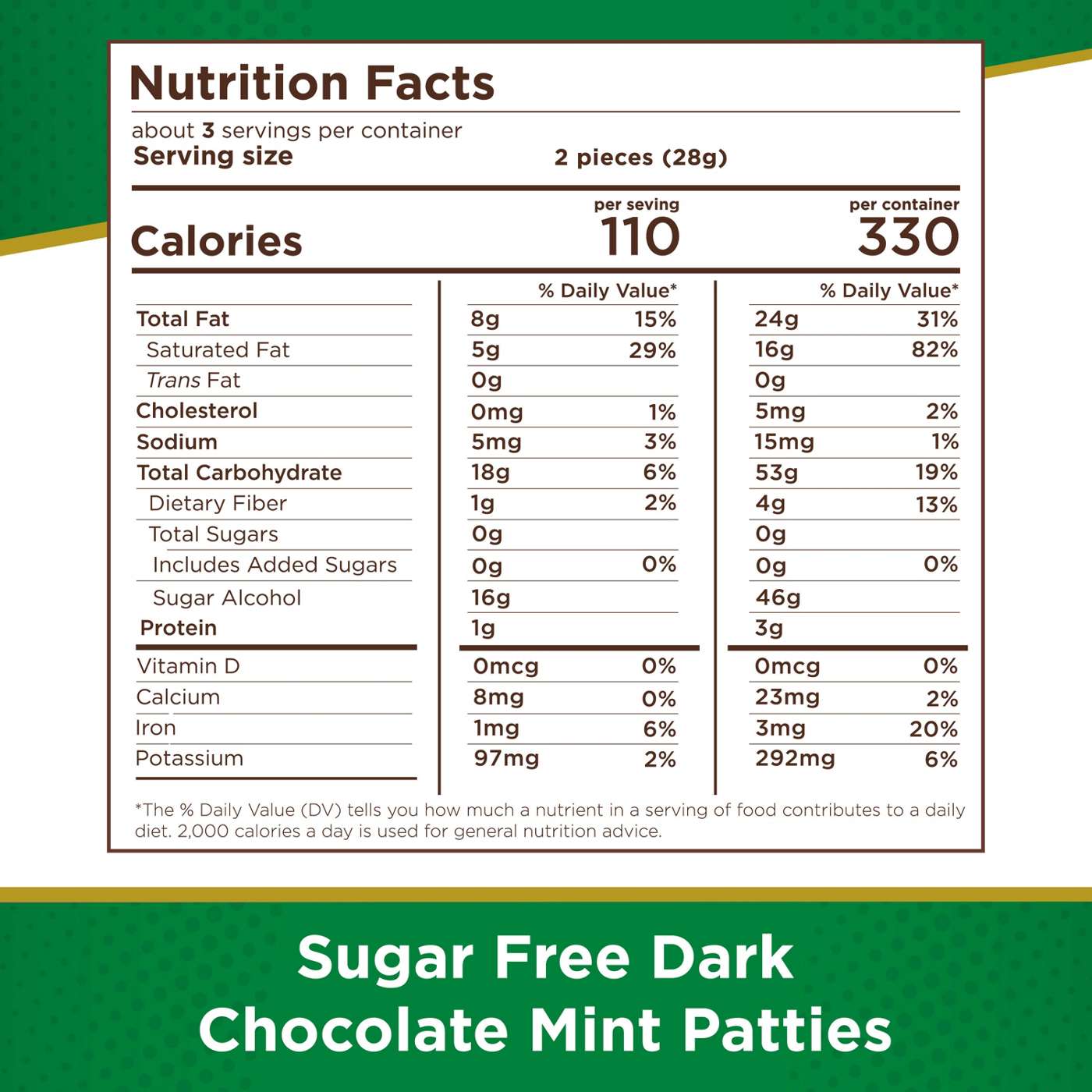 Russell Stover Sugar Free Mint Patties; image 8 of 8