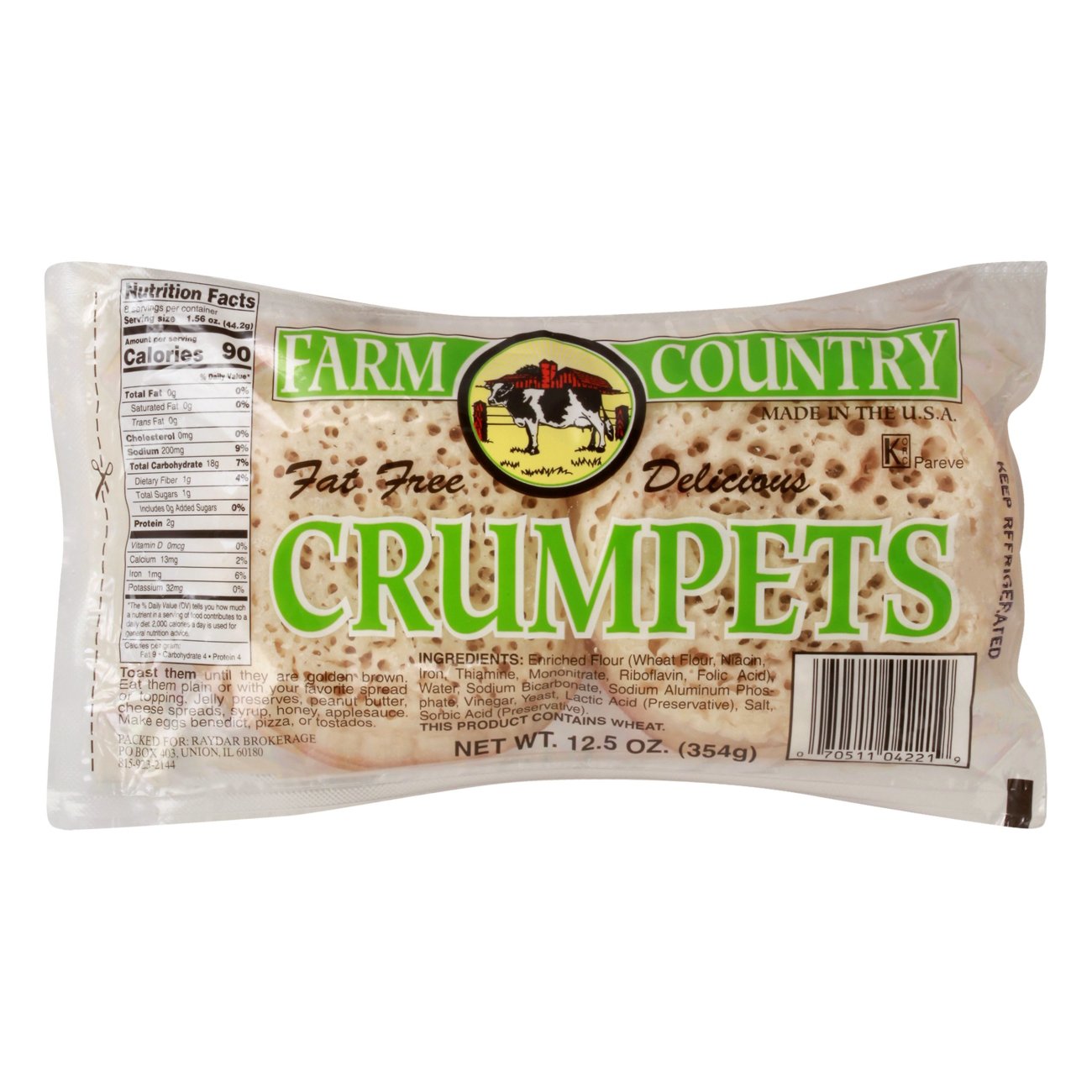 Farm Country Fat Free Crumpets, 12.5 oz | Central Market - Really