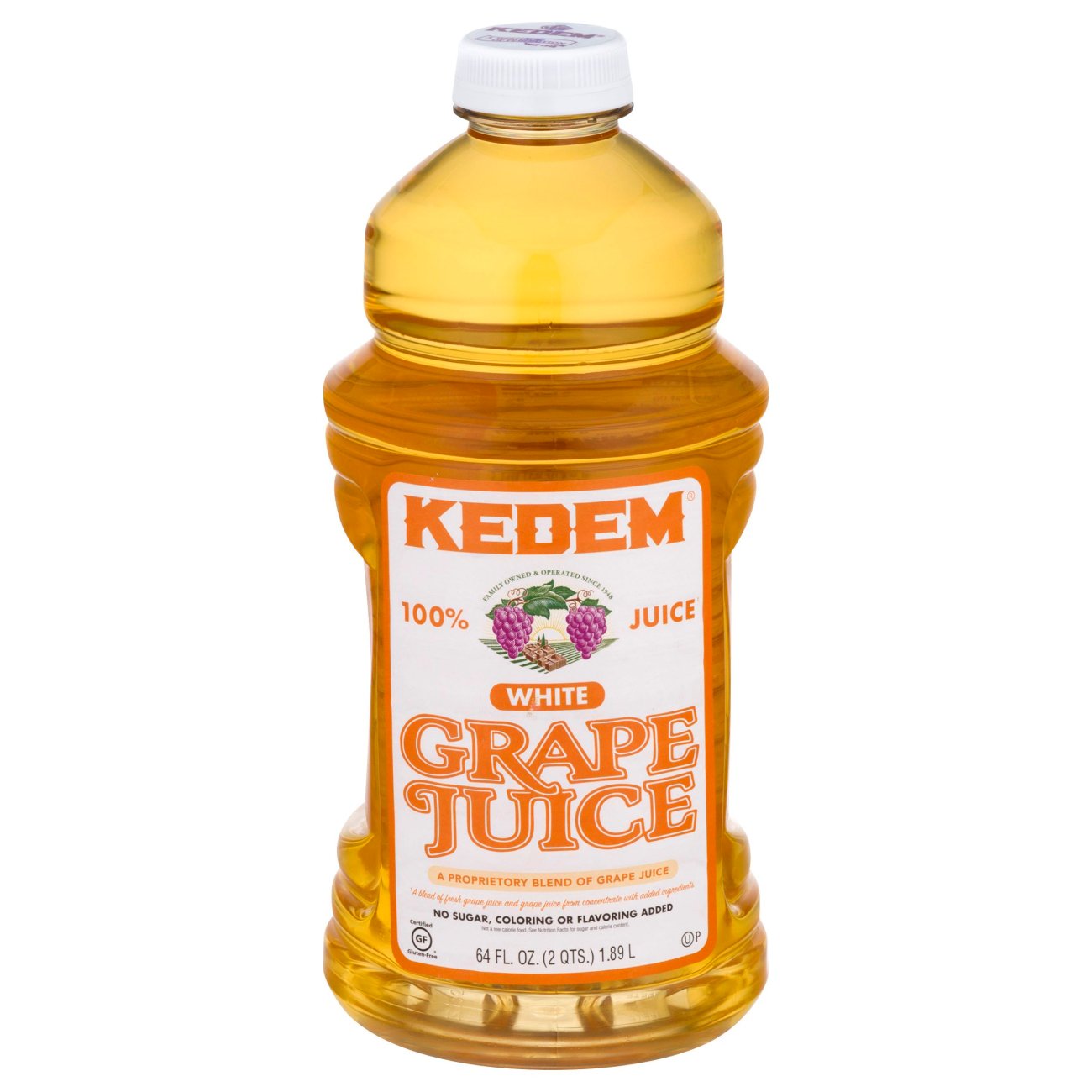 Kedem Kosher White Grape Juice Shop Juice at HEB