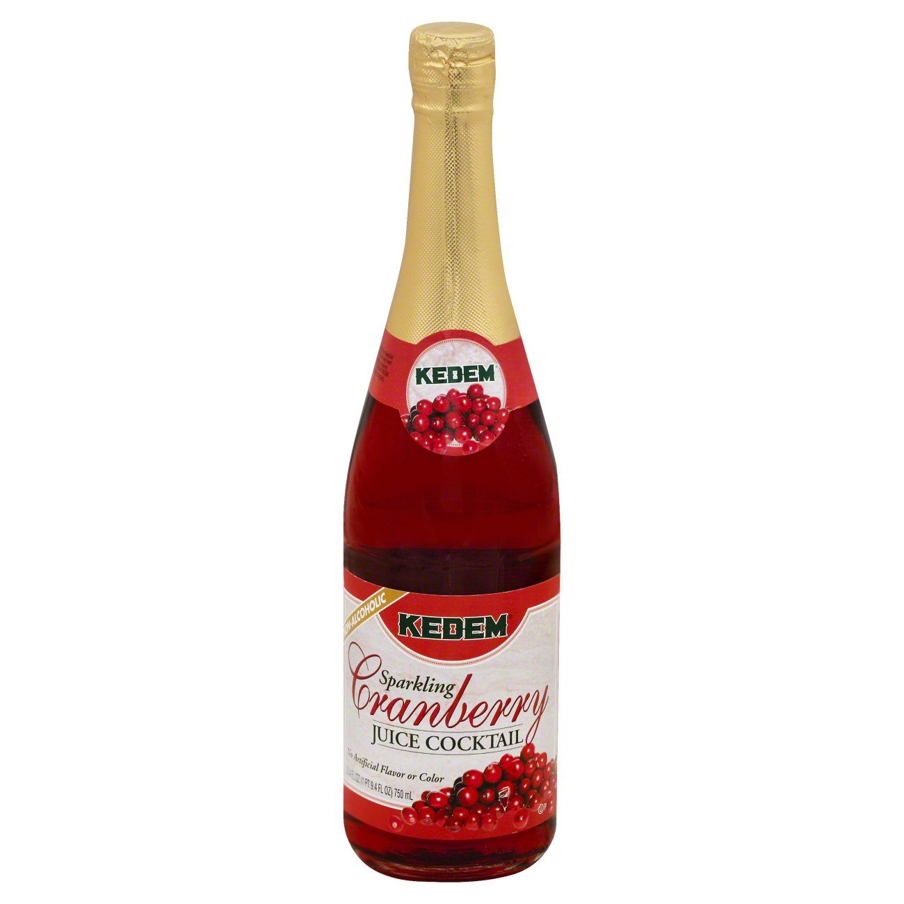 Kedem Sparkling Cranberry Juice Cocktail Shop Juice at HEB