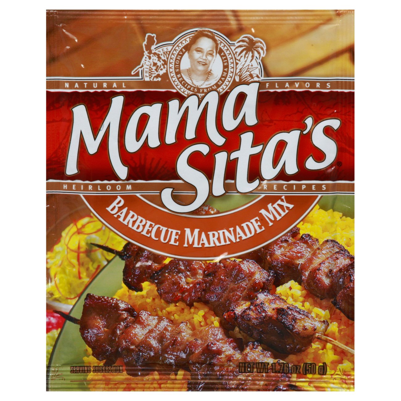 MAMA SITA’S Barbecue Marinade Mix (3/24/1.7OZ)