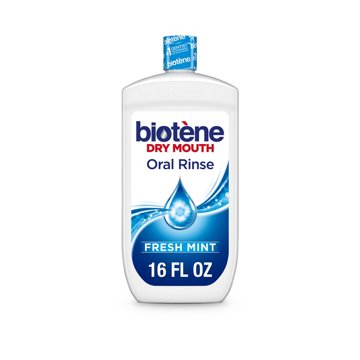 Biotene Oral Rinse Mouthwash for Dry Mouth, Fresh Mint - 16 fl oz, 16 oz