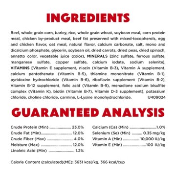 Beneful Purina Originals Natural Dog Food Dry Recipe - Farm-Raised Beef