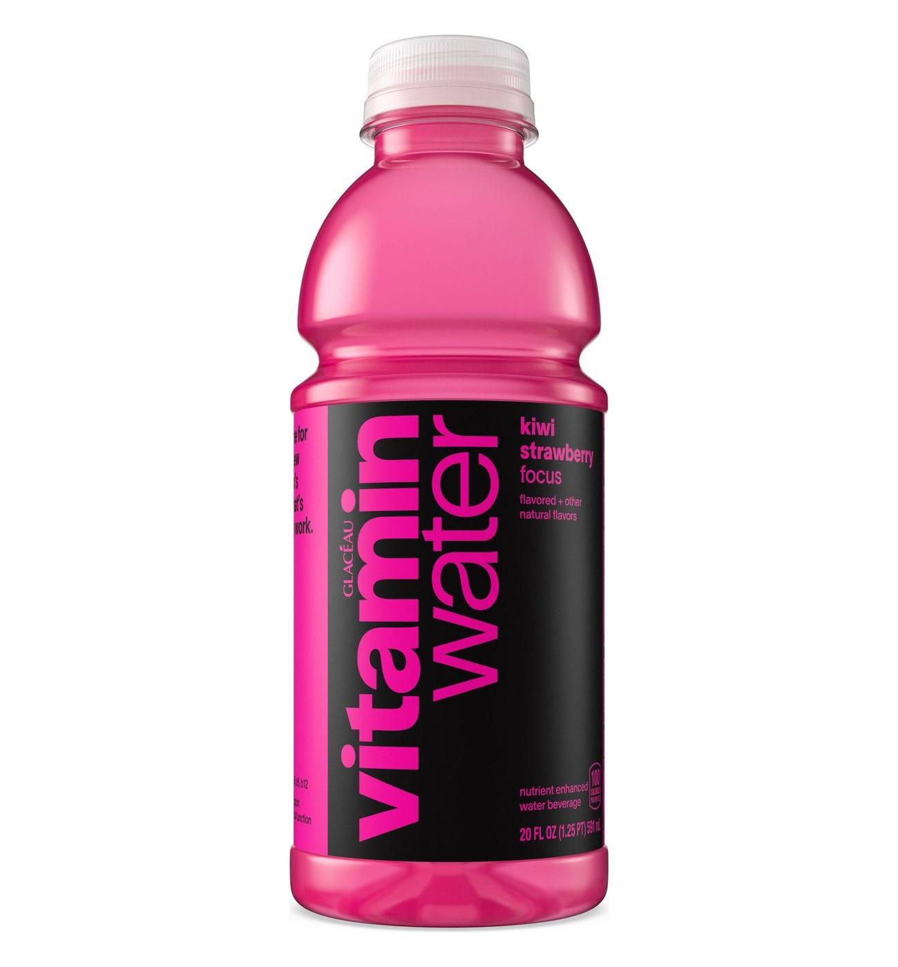 Glaceau Vitaminwater Kiwi Strawberry Nutrient Enhanced Water Beverage; image 1 of 7