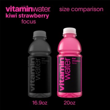 Glaceau Vitaminwater Focus Kiwi Strawberry Flavored Water Beverage