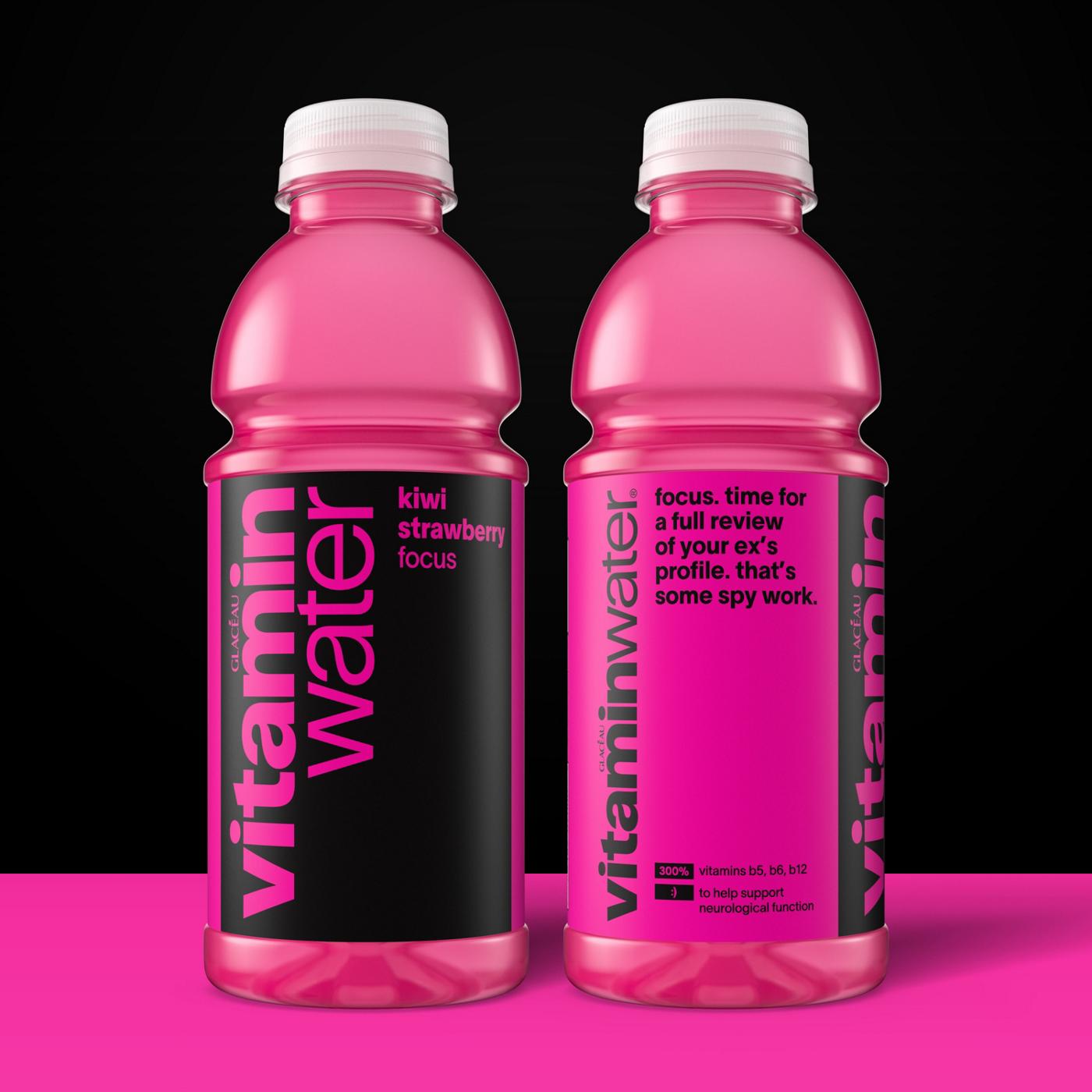 Glaceau Vitaminwater Kiwi Strawberry Nutrient Enhanced Water Beverage; image 6 of 7