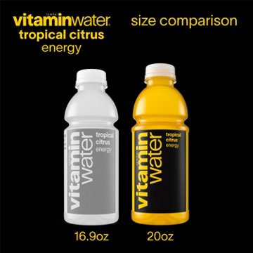 Glaceau Vitaminwater Tropical Citrus Nutrient Enhanced Water Beverage