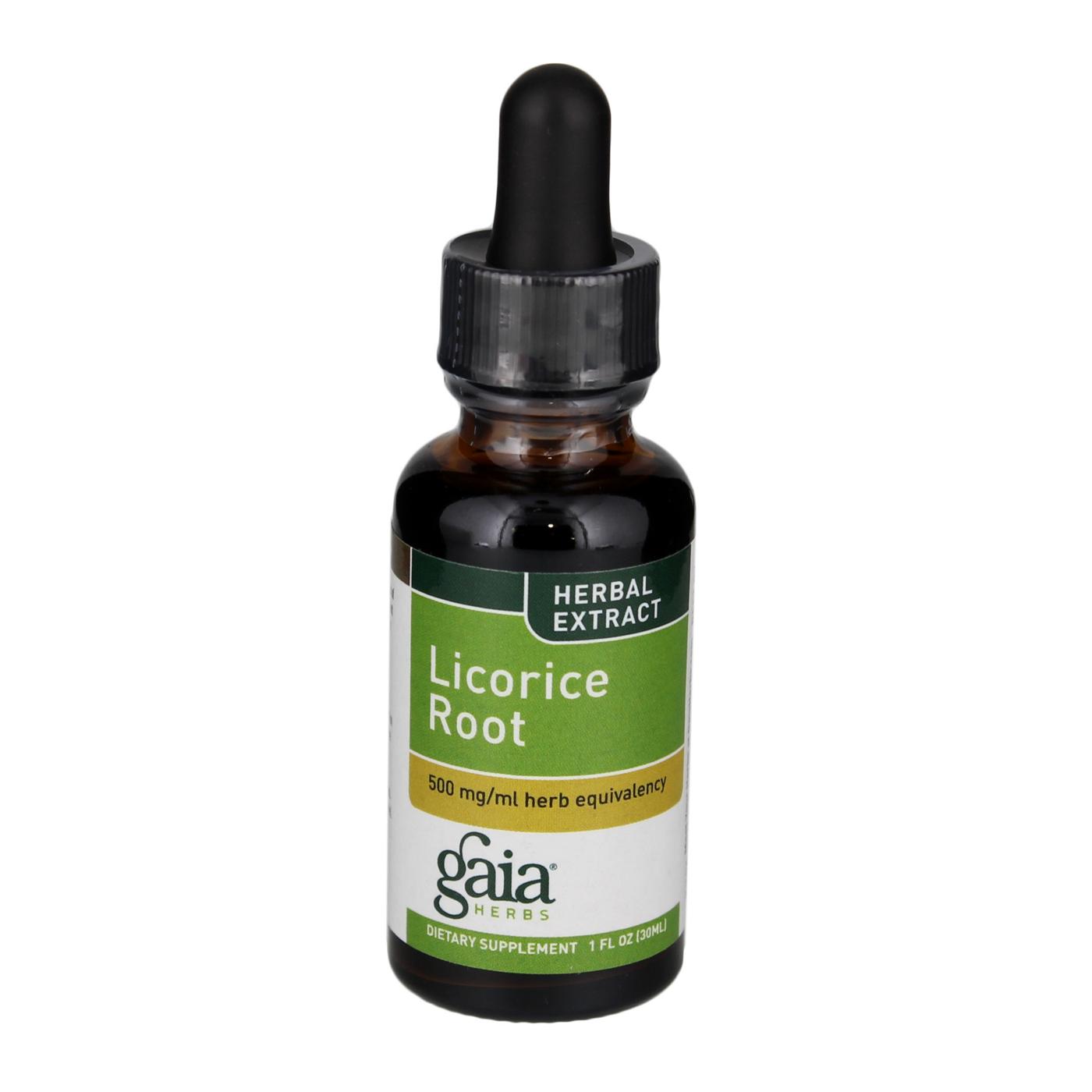 Gaia Herbs Licorice Root Extract; image 1 of 2