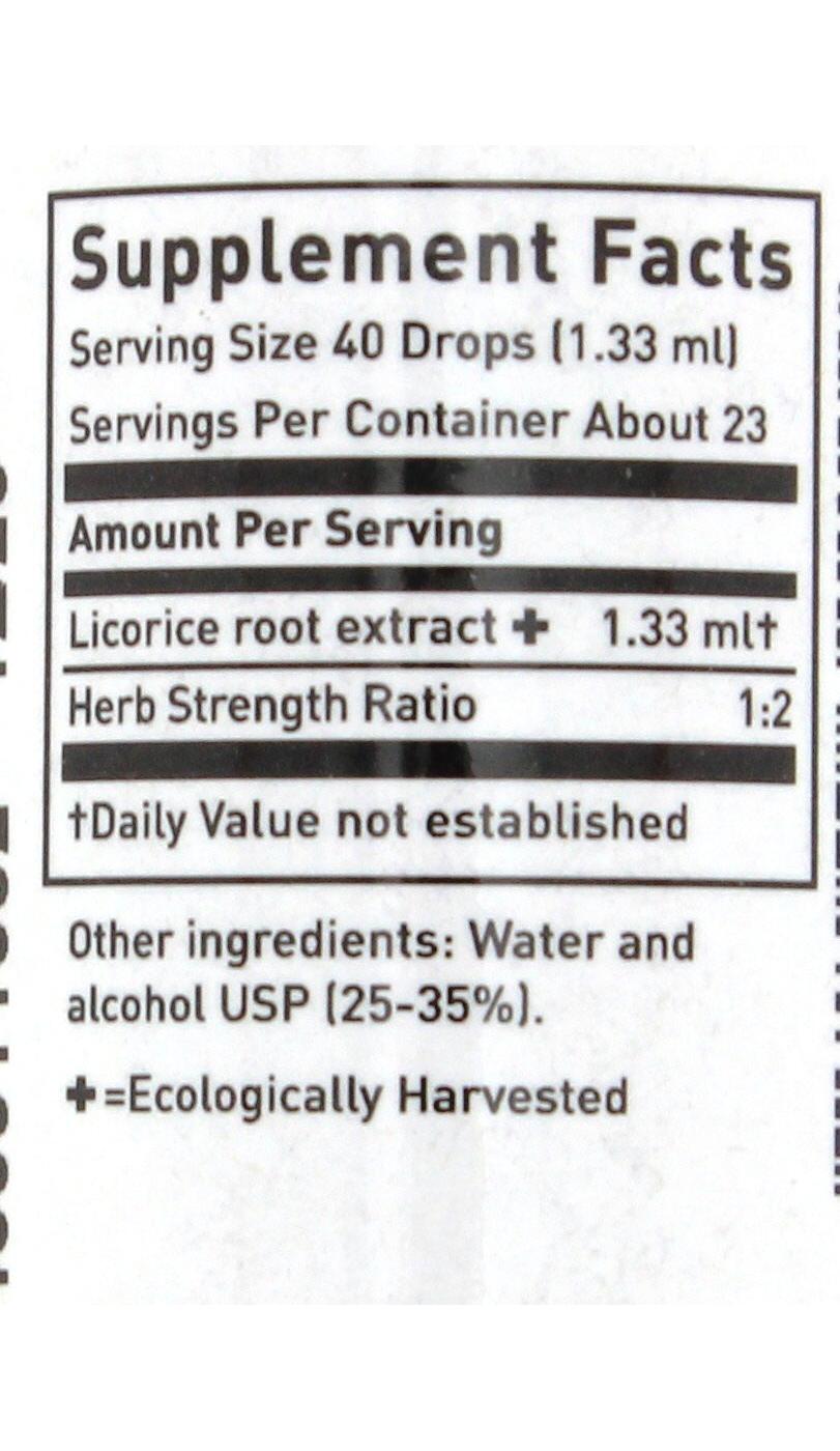 Gaia Herbs Licorice Root Extract; image 2 of 2