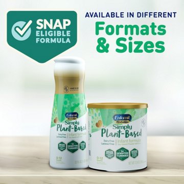 Enfamil ProSobee Simply Plant-Based Infant Formula with Iron, 20.9 oz