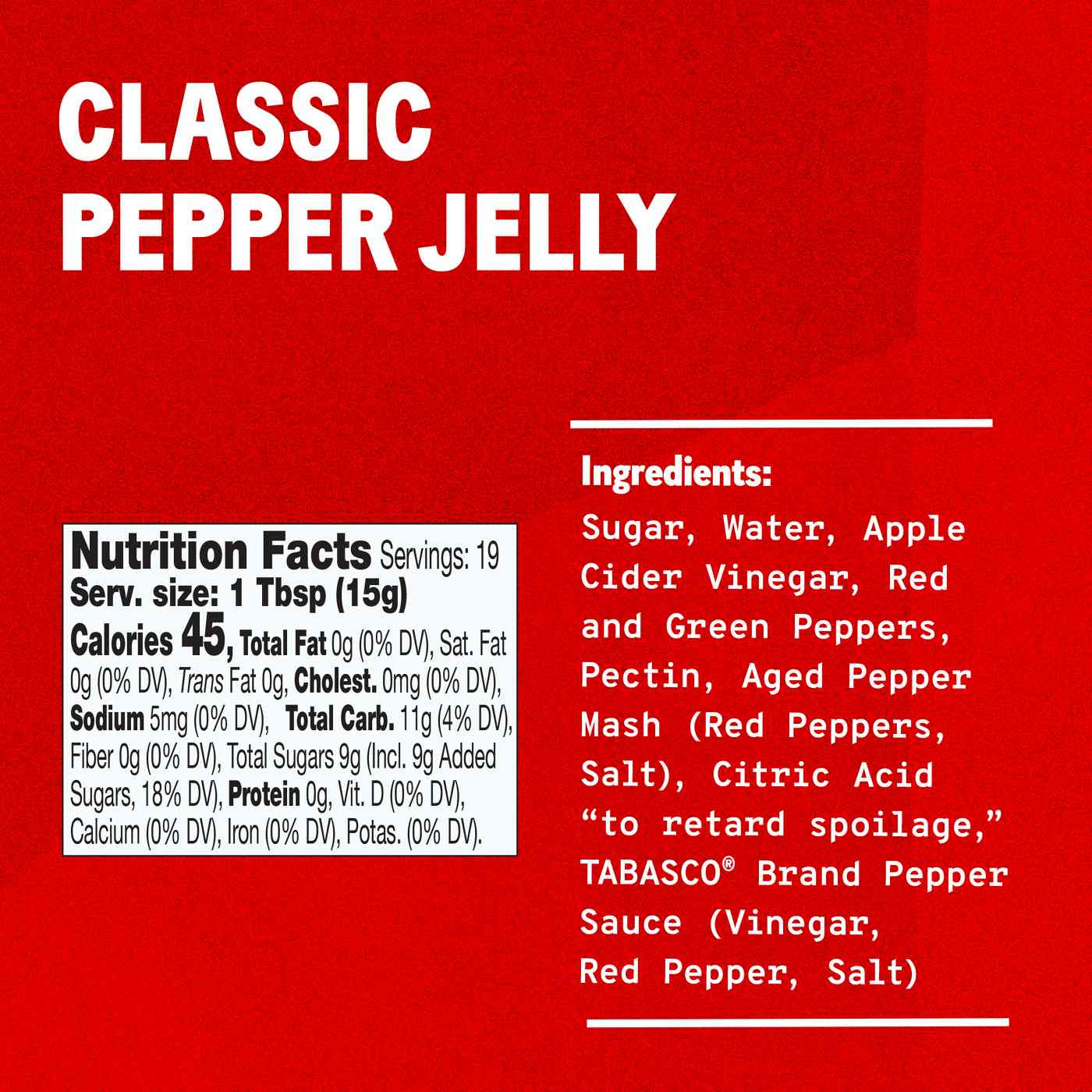 Tabasco Classic Pepper Jelly; image 5 of 7