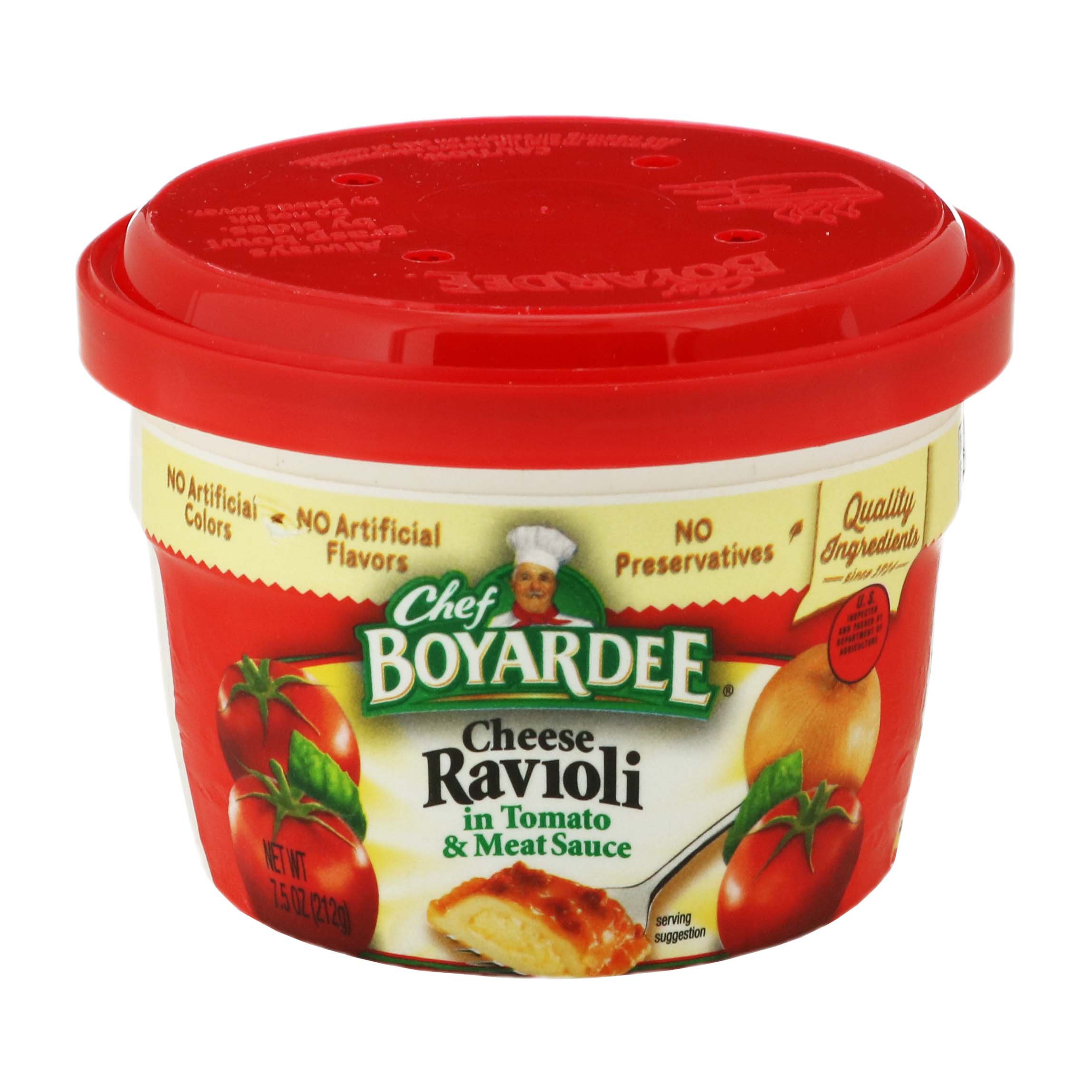 Chef Boyardee Cheese Ravioli in Tomato & Meat Sauce - Shop Pantry Meals ...