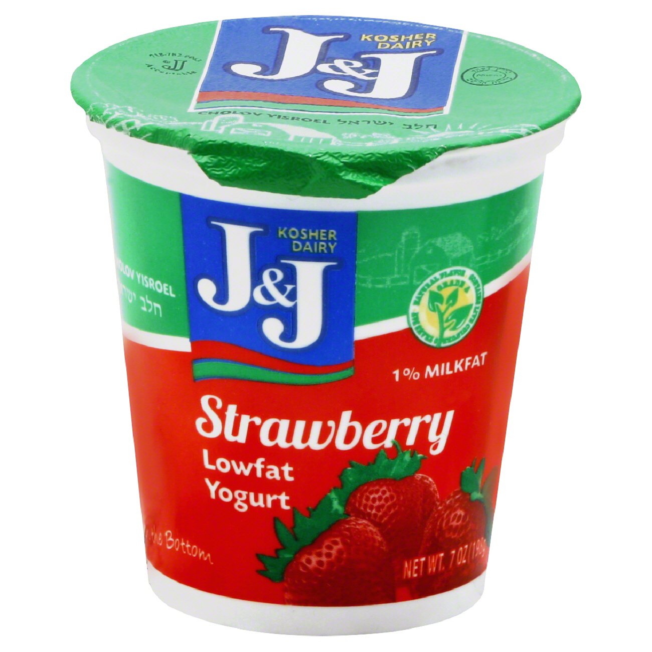 J & J Low Fat Strawberry Yogurt - Shop Yogurt at H-E-B
